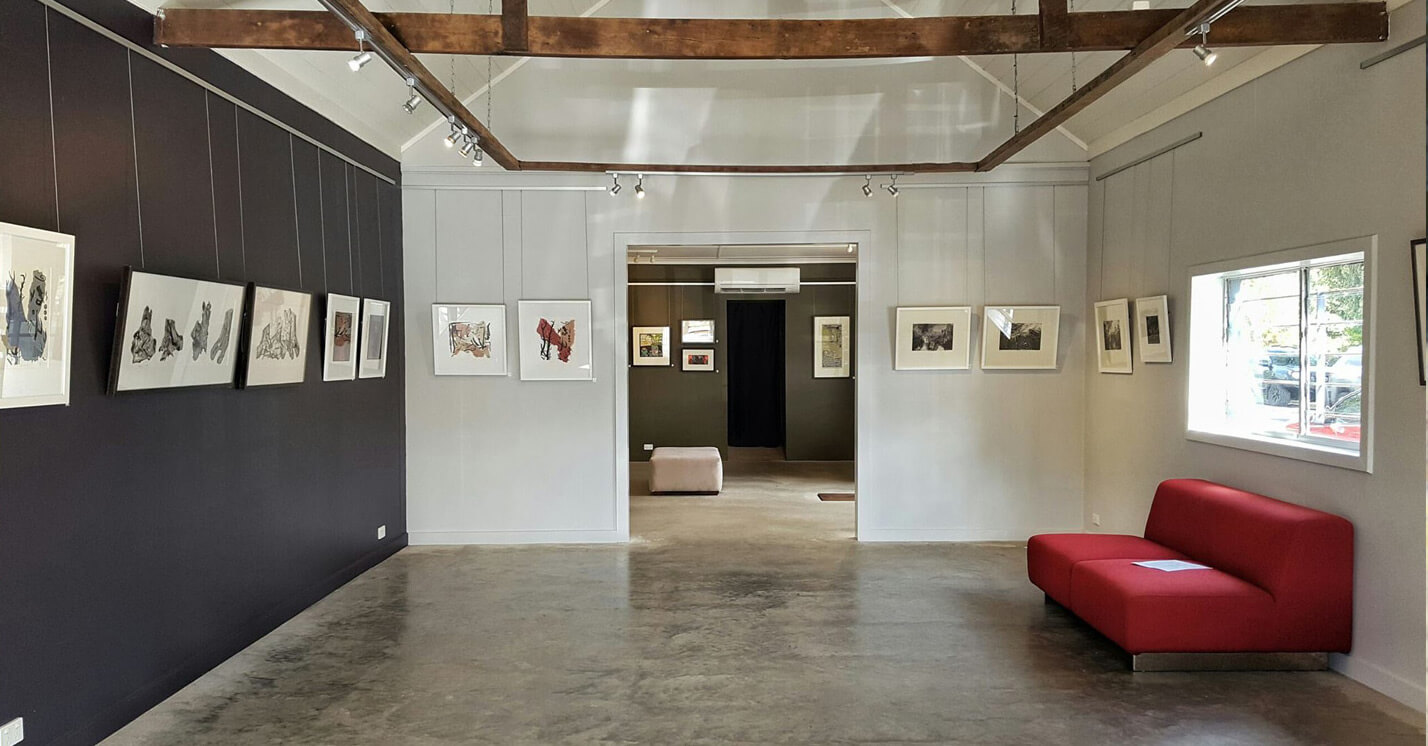 Briagalong Art Gallery near Happy Days Accommodation in Tinamba near Maffra Gippsland Plains Rail Trail